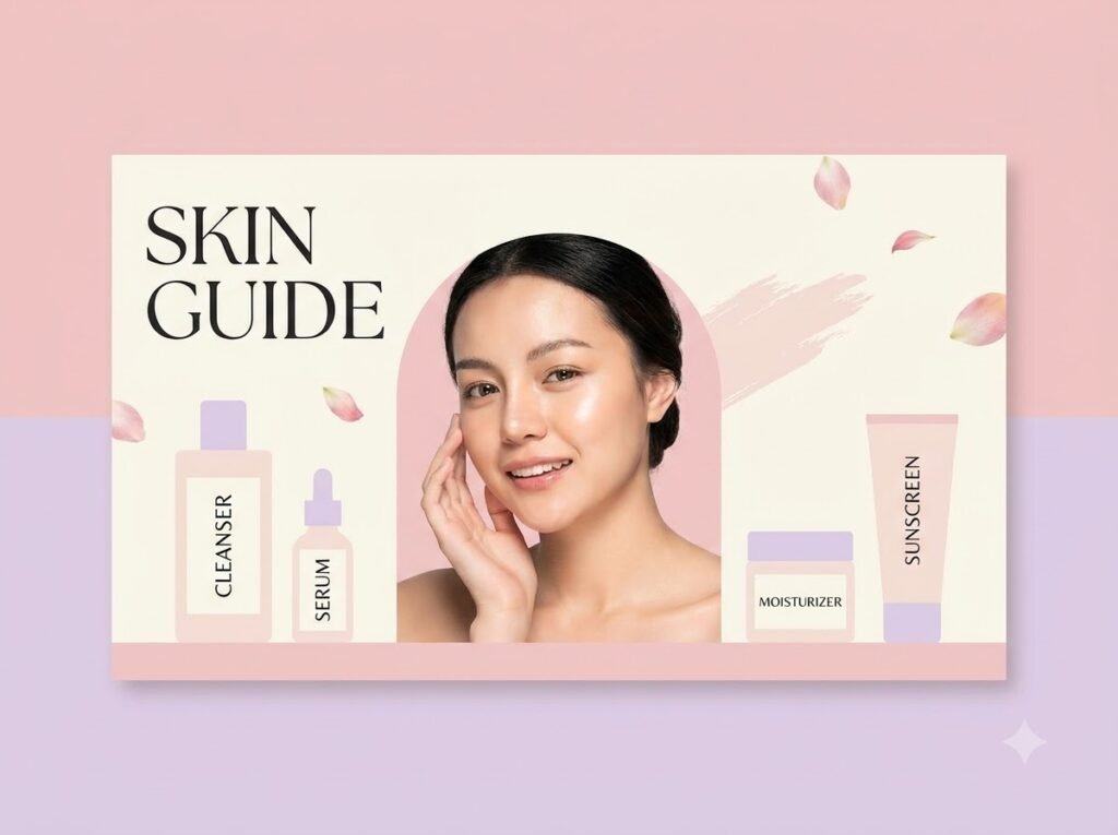 The current image has no alternative text. The file name is: Woman_with_skincare_products_202608222148.jpeg